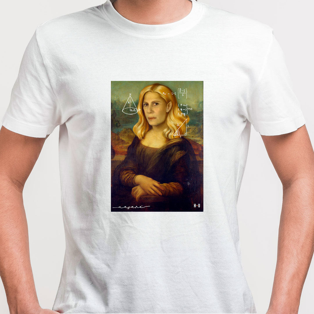 Camiseta Nazaré Mona Lisa branca
