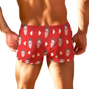 Cueca Personalizada Todo meu Vermelha verso