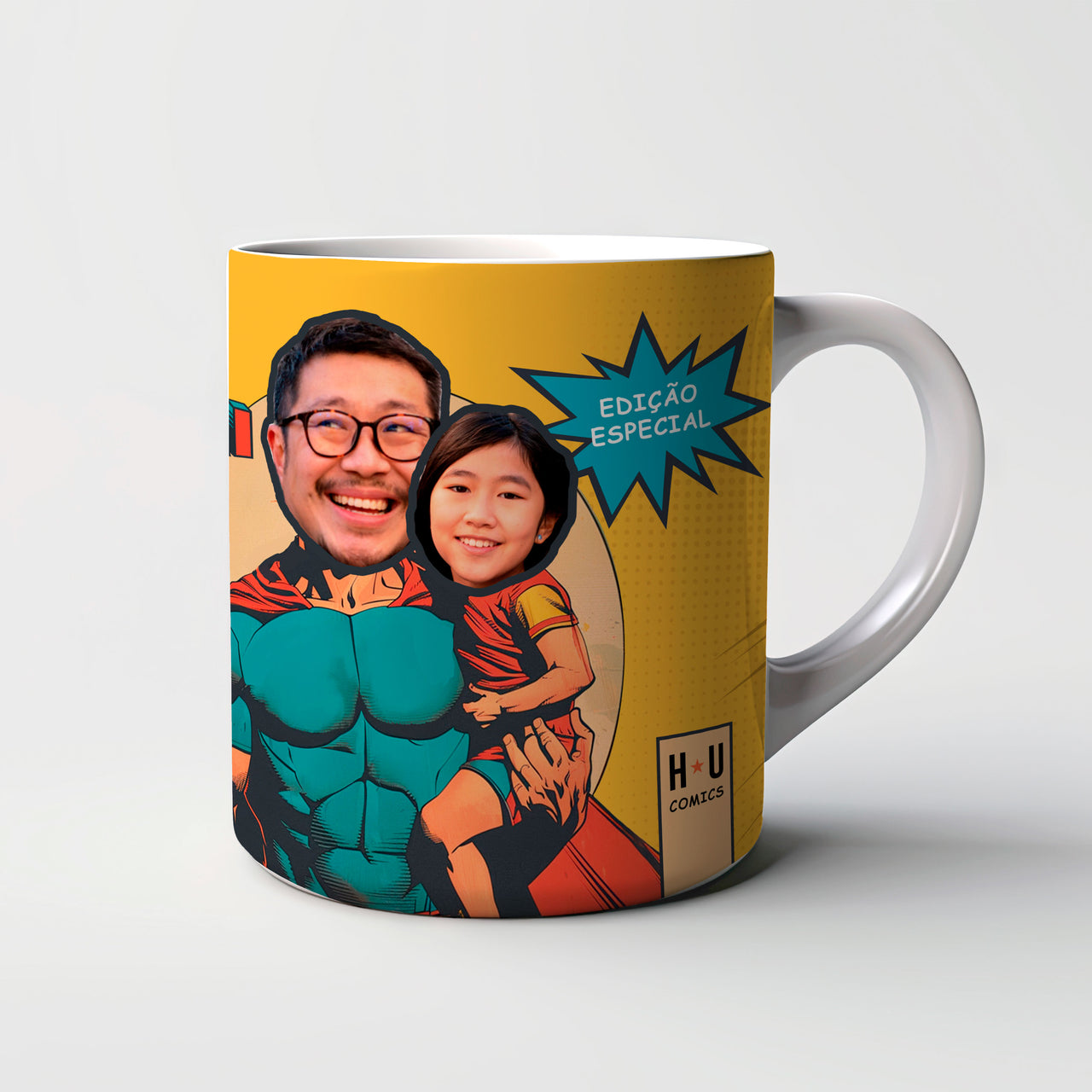 Caneca Personalizada Pai Herói