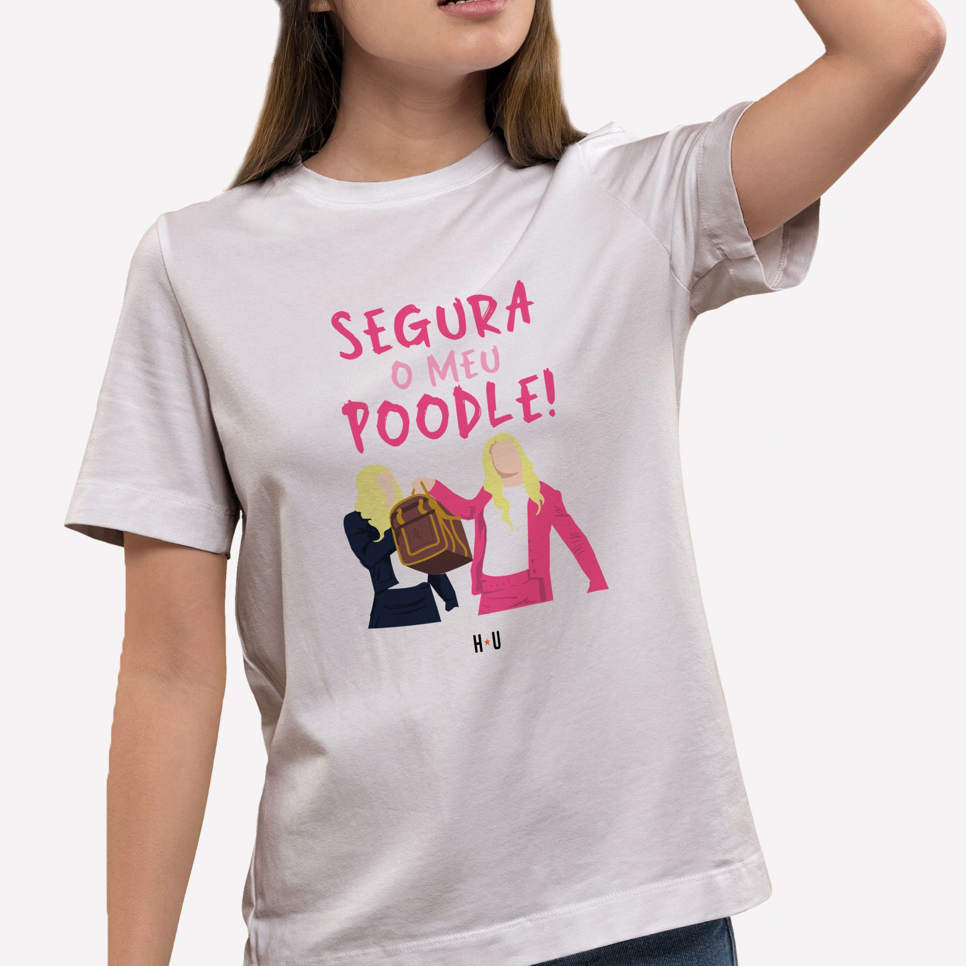 Camiseta Segura meu Poodle