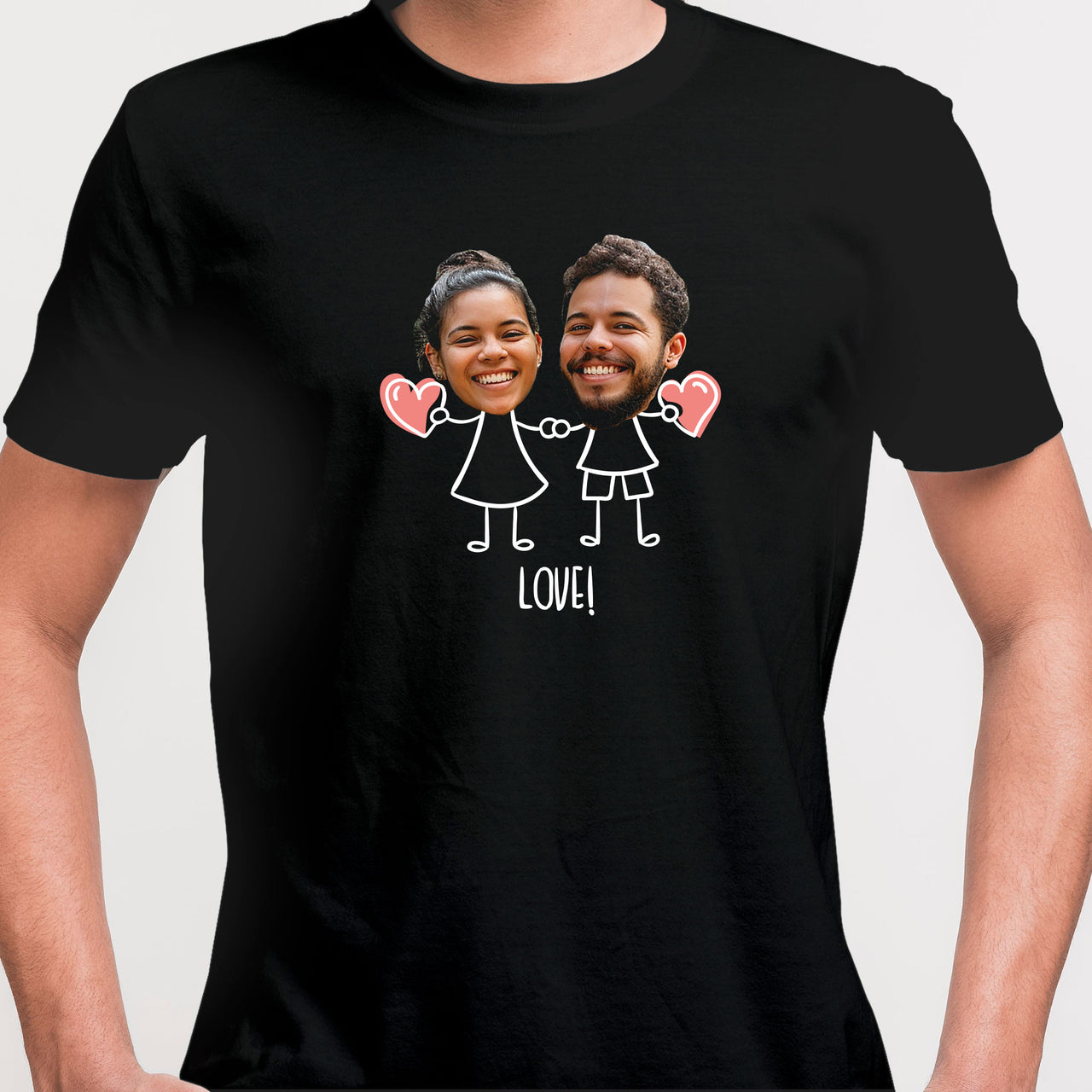 Camiseta Personalizada Love