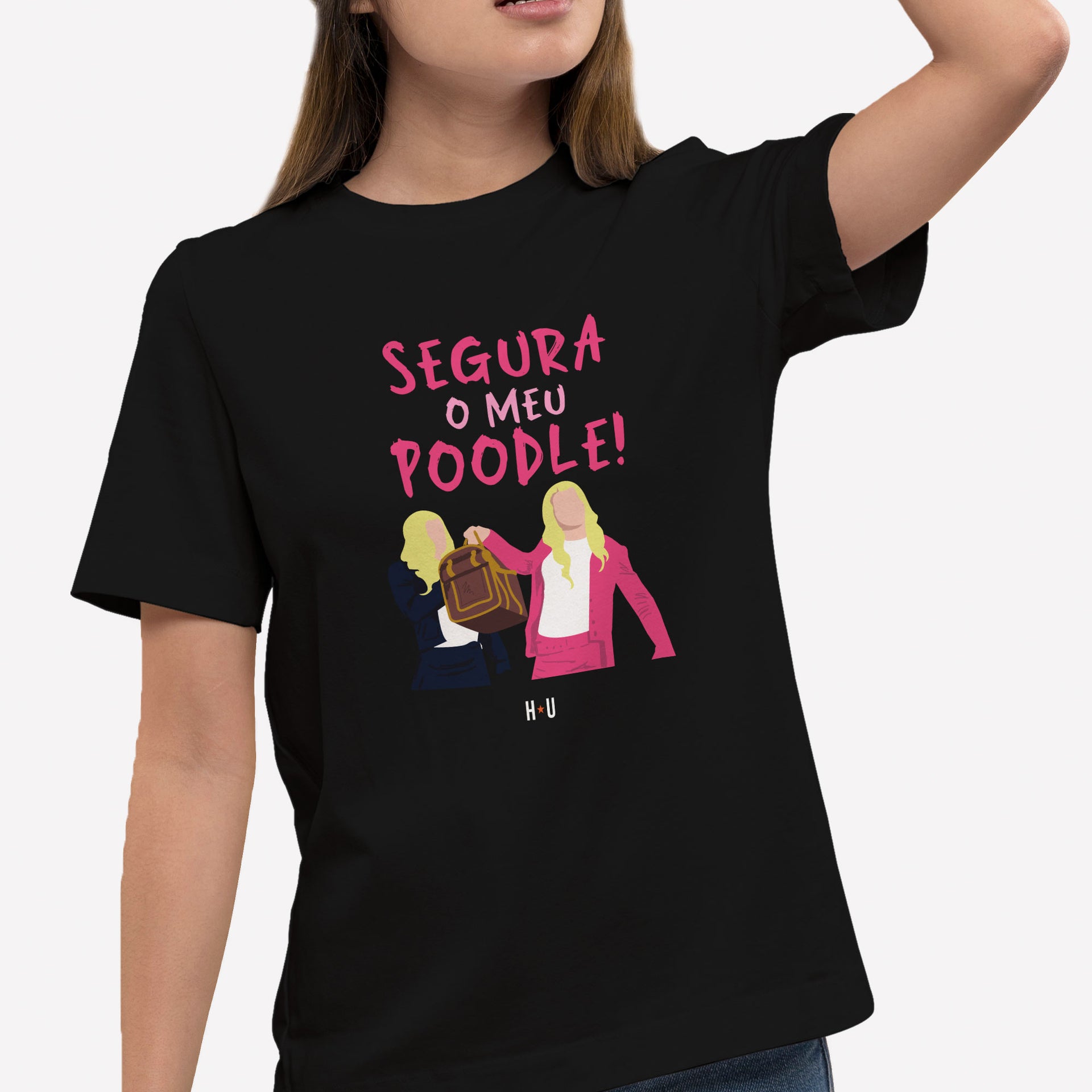 Camiseta Segura meu Poodle