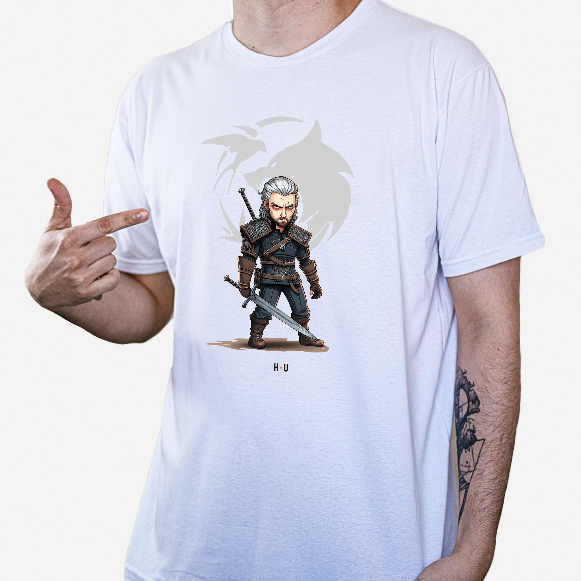 Camiseta The Witcher Gerald