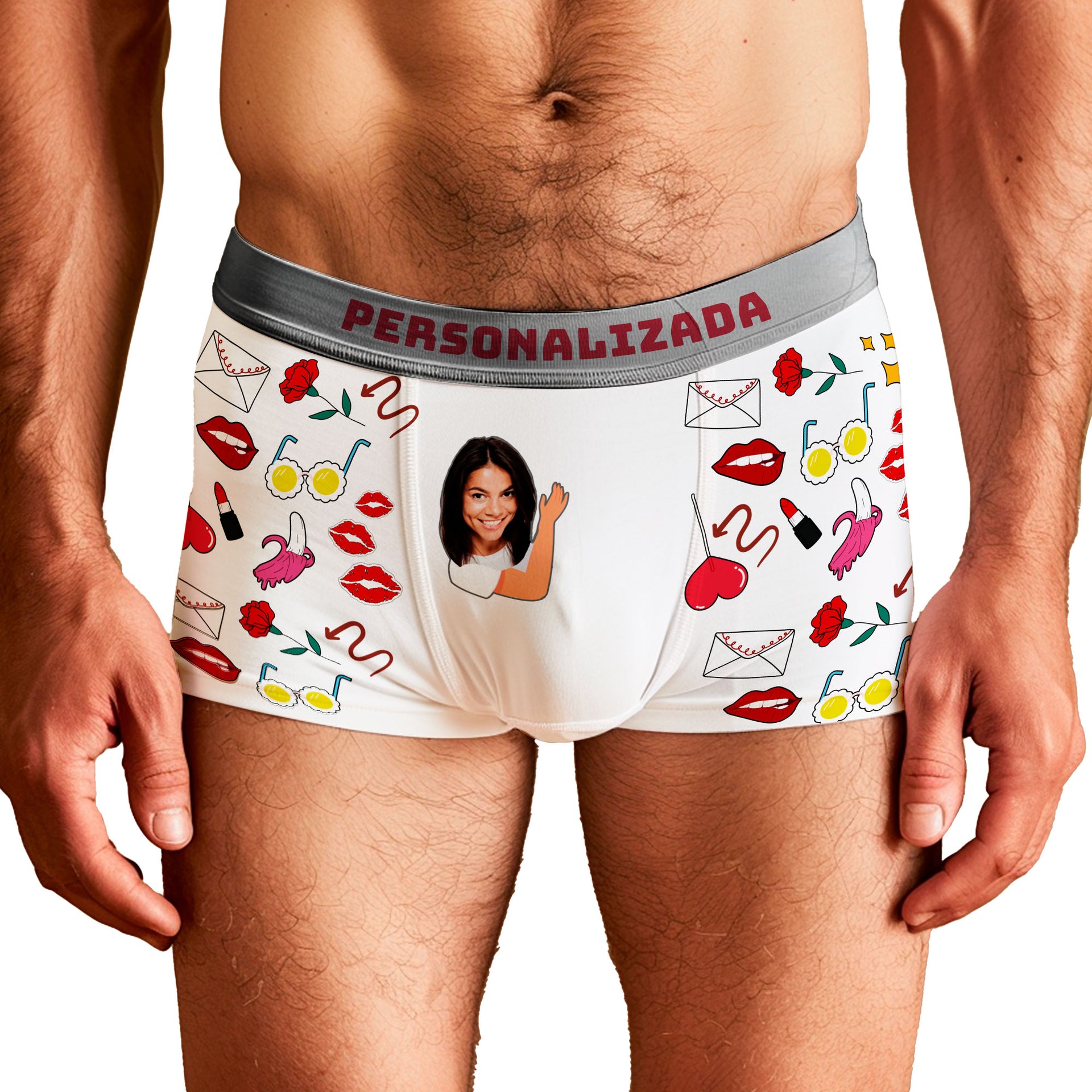 Cueca Personalizada Abraçando