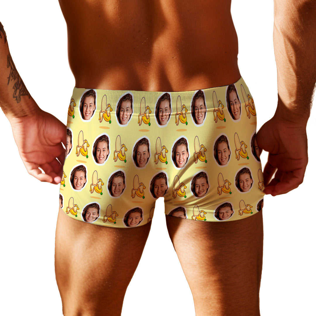 Cueca Personalizada Bananinha verso
