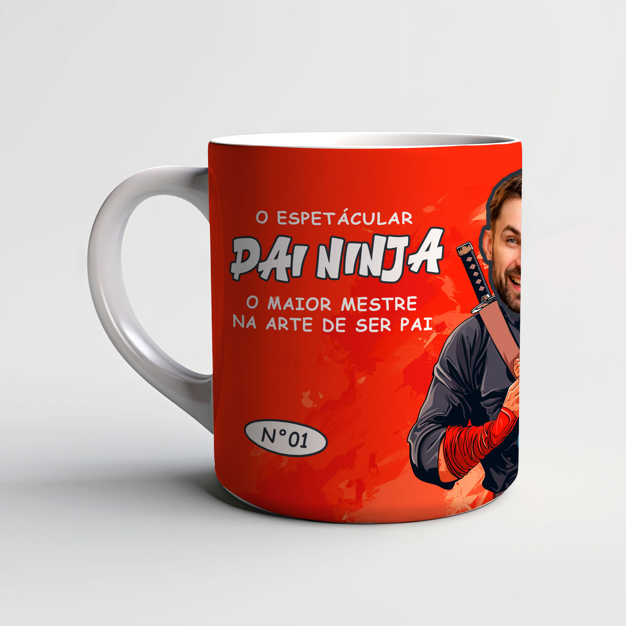 Caneca Personalizada Pai Ninja